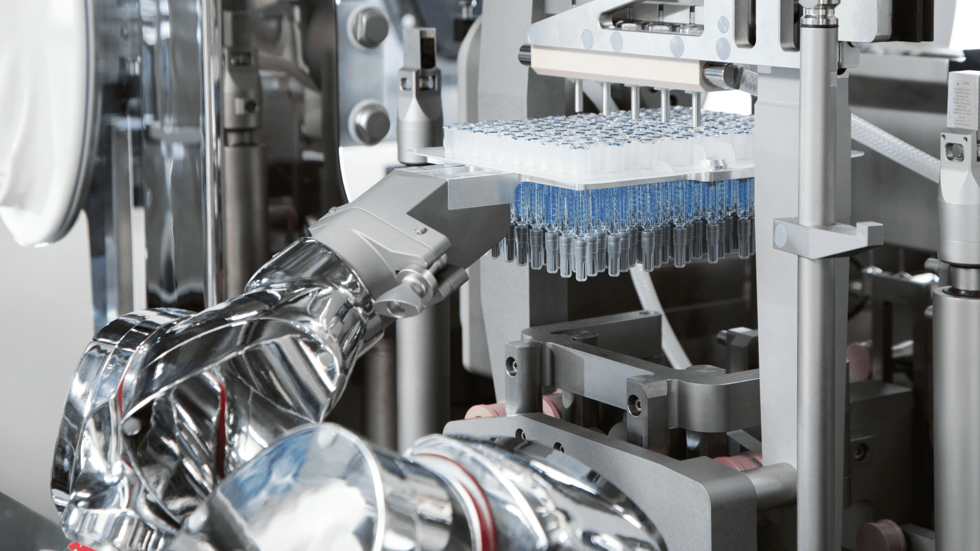 IMA Injecta Vial filling robotized solution